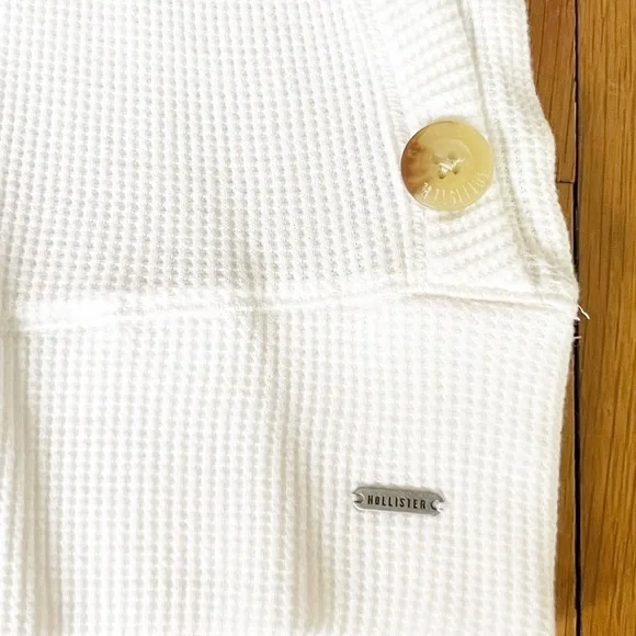 Holister long sleeve top white XS - Picture 4 of 8
